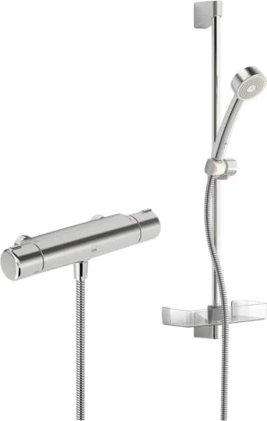 Oras Apollo brusesæt med Nova termostatarmatur, krom