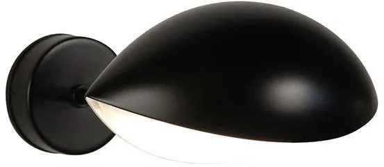 Serge Mouille Applique Oeil 1 Væglampe Sort & Messing